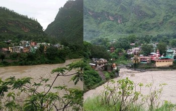 महाकालीमा पानीको बहाव बढ्दै, सतर्क रहन आग्रह 